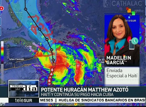 Haití: graves daños tras paso del huracán Matthew