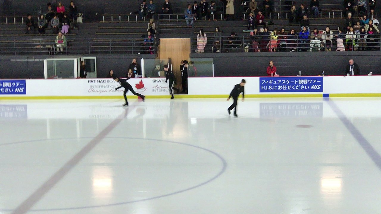 2016-09-30 Autumn Classic International - Yuzuru Hanyu 6 Min Warm Up A