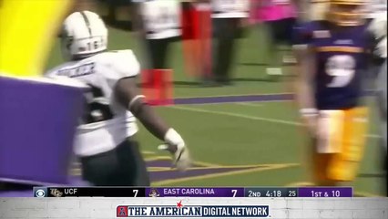 2016 American Football Highlights - UCF 47, ECU 29