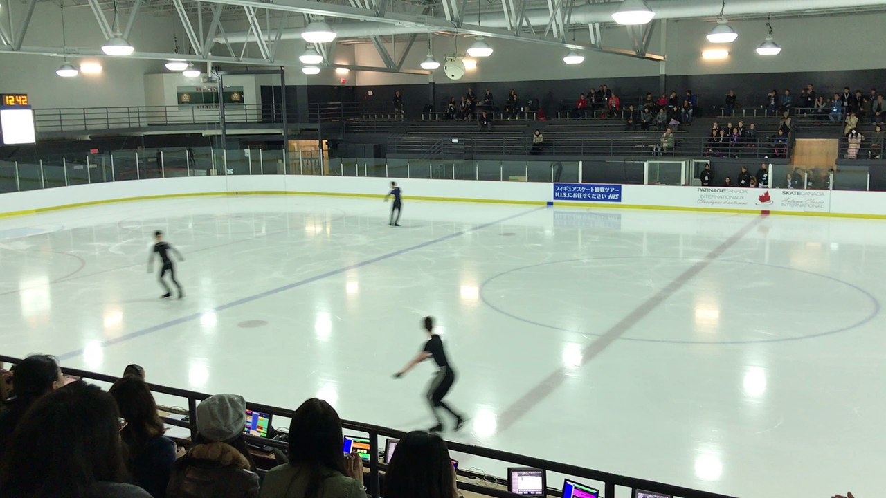 2016-09-30 Autumn Classic International - Yuzuru Hanyu 6 Min Warm Up F (4T)
