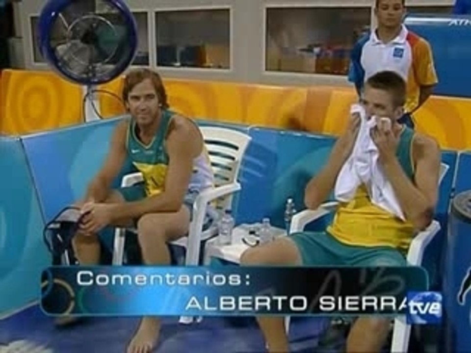 Beach Volley demi-finale JO Athènes 2004 Part1