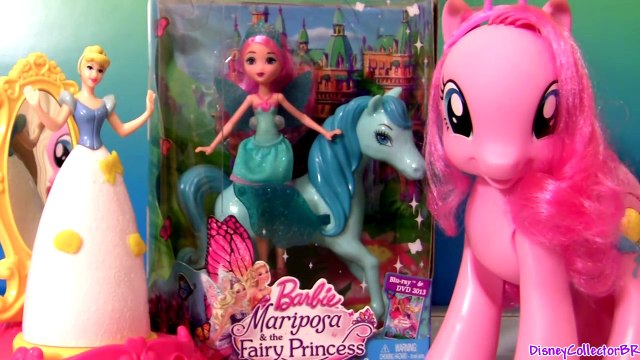 Play-Doh Barbie Disney Princess Cinderella Royal Party Pinkie Pie Barbie Mariposa Fairy Doll Review