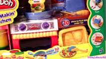 PLAY DOH Chef Cookie Monster Eats Letter Lunch Pizza From Play-Doh Meal Making Kitchen Baking Toy