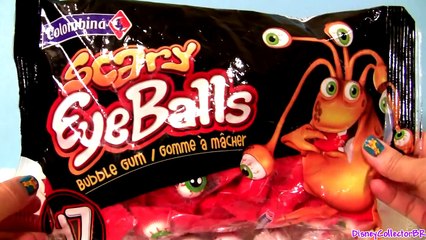 Halloween Candy Spooky Eyes Scary EyeBalls With Disney Pixar Cars Lightning McQueen Mater