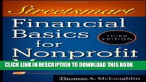 [PDF] Streetsmart Financial Basics for Nonprofit Managers Popular Colection