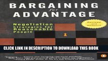 New Book Bargaining for Advantage: Negotiation Strategies for Reasonable People 2nd Edition