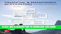 Collection Book Financial and Managerial Accounting: Information for Decisions