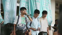 Tailandia detiene al activista de Hong Kong Joshua Wong a petición de China