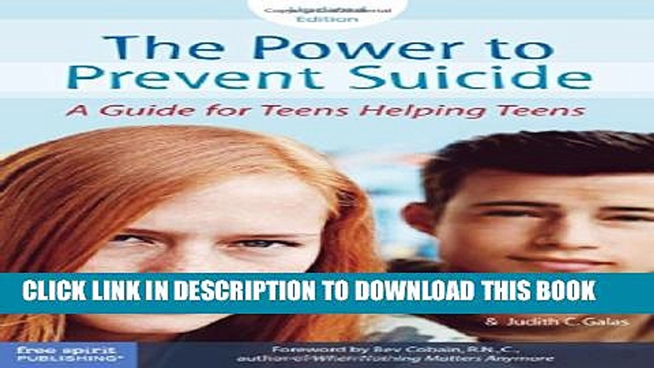 [PDF] The Power to Prevent Suicide: A Guide for Teens Helping Teens Popular Online
