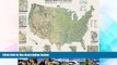 Big Deals  U. S. National Parks Wall Map  Best Seller Books Most Wanted