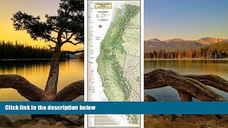 Big Deals  Pacific Crest Trail Wall Map [Boxed] (National Geographic Reference Map)  Best Seller