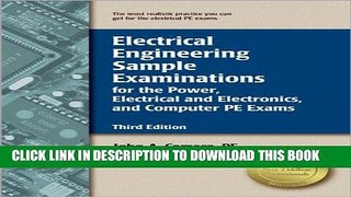 [PDF] Electrical Engineering Sample Examinations for the Power, Electrical and Electronics, and