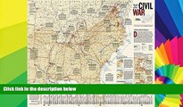 Big Deals  Battles of the Civil War [Laminated] (National Geographic Reference Map)  Best Seller