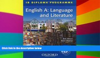 Big Deals  IB Diploma Course Companion: English A Language and Literature (International