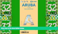 Big Deals  Laminated Aruba Map by Borch (English, Spanish, French, Italian and German Edition)