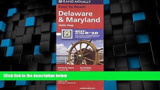 Big Deals  Rand McNally Delaware Maryland State Map  Best Seller Books Most Wanted