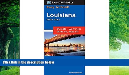 Big Deals  Rand McNally Easy to Fold: Louisiana (Laminated) (Rand McNally Easyfinder)  Best Seller