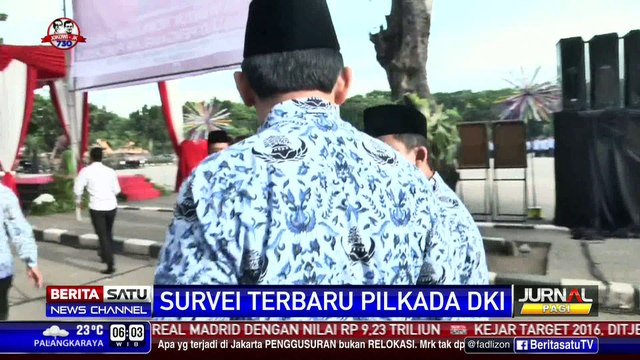 LSI: Pilkada DKI Jakarta Berpeluang Dua Putaran