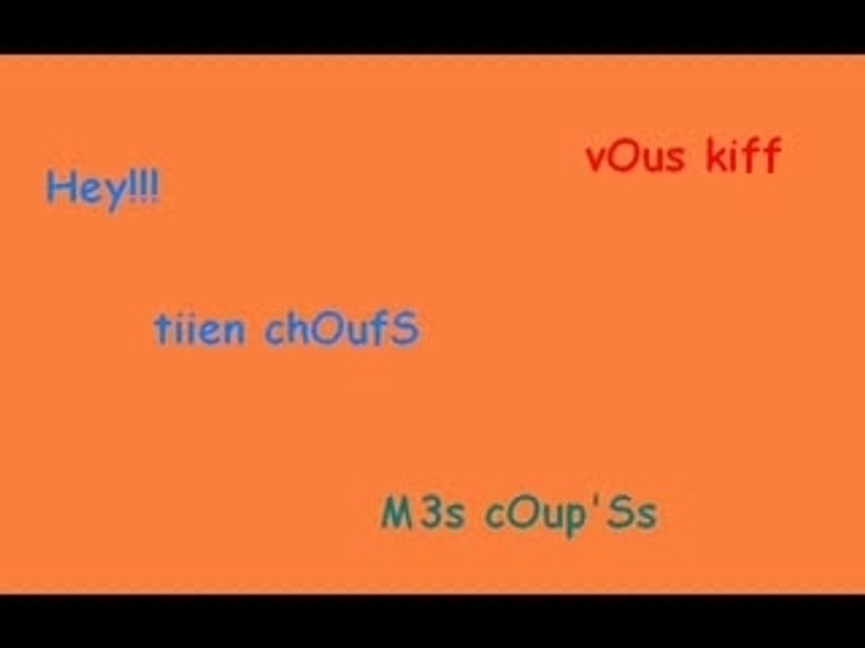 Mes cOp'Ss