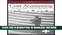 [PDF] Student Solutions Manual for Cost Accounting: A Managerial Emphasis, Fifth Canadian Edition