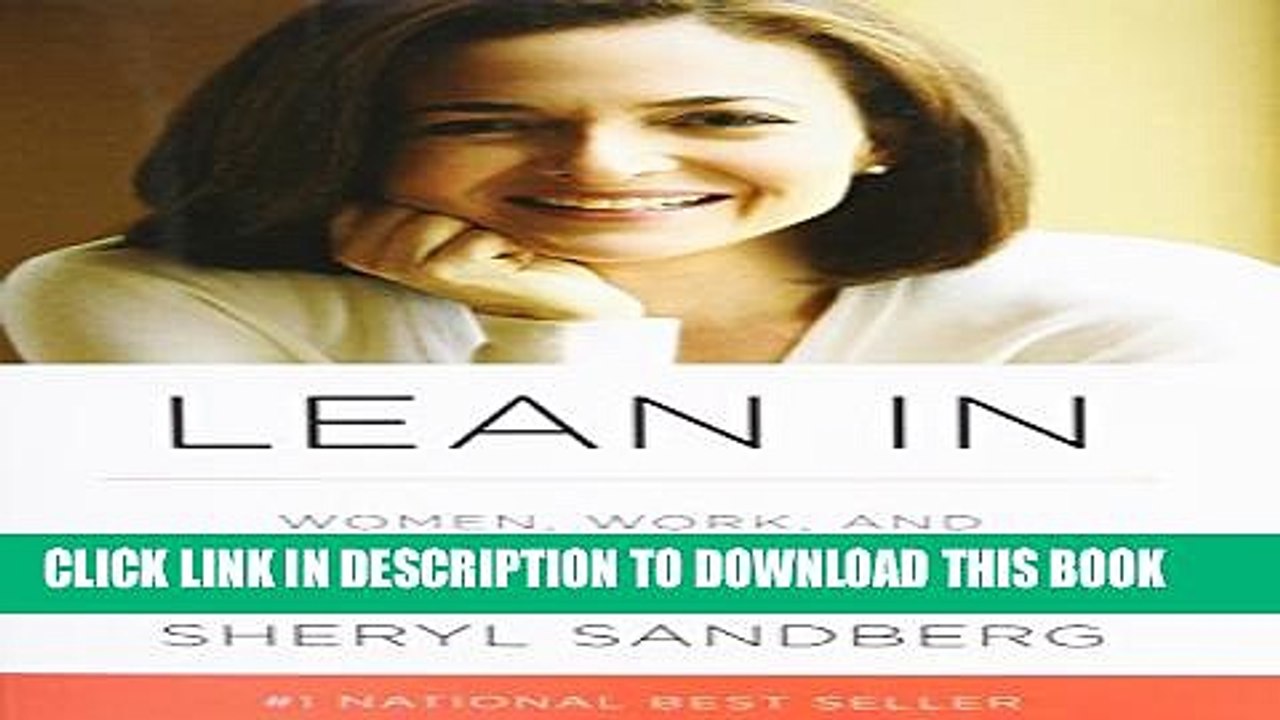 [PDF] Lean In: Women, Work, and the Will to Lead Full Online