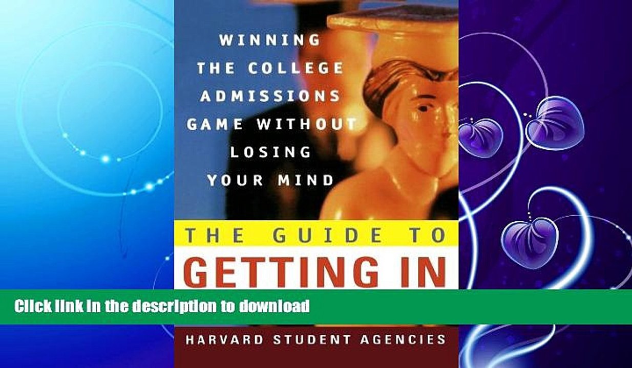 READ  The Guide to Getting In: Winning the College Admissions Game Without Losing Your Mind  GET