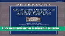 [PDF] Grad Guides BK5: Engineer/Appld Scis 2007 (Peterson s Graduate Programs in Engineering