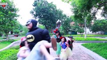 Superhero little kids Spiderman Frozen Elsa Hulk Anna Batman maleficent Little Heroes