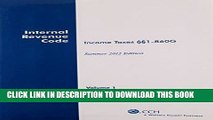 [PDF] INTERNAL REVENUE CODE: Income, Estate, Gift, Employment and Excise Taxes, (Summer 2012