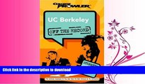 FAVORITE BOOK  UC Berkeley: Off the Record (College Prowler) (College Prowler: University of
