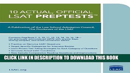 [PDF] 10 Actual, Official LSAT PrepTests Popular Online