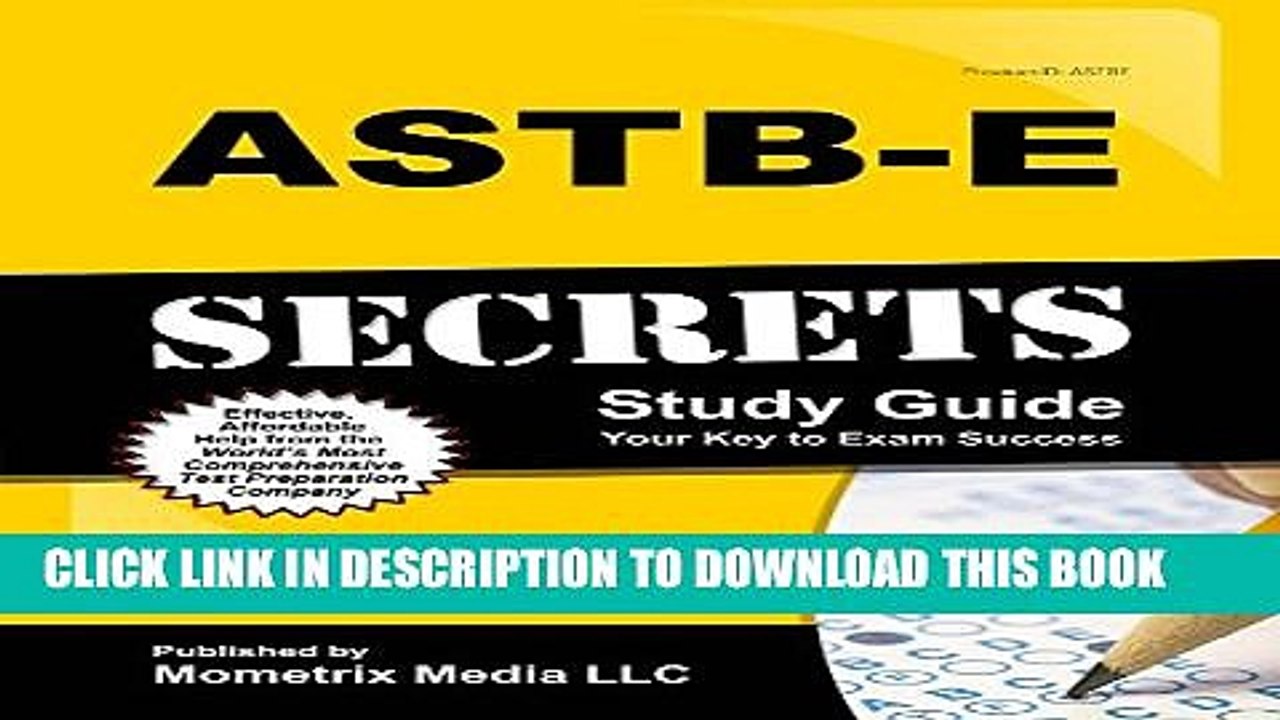 [PDF] ASTB-E Secrets Study Guide: ASTB-E Test Review for the Aviation Selection Test Battery