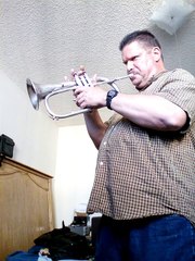 Al playing "A Mighty Fortress is our God"