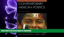 READ PDF Contemporary Mexican Politics READ NOW PDF ONLINE