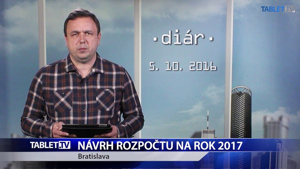 DIÁR: Vláda bude rokovať o návrhu štátneho rozpočtu