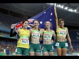 Athletics | Women's 4x100m - T35-38 Final | Rio 2016 Paralympic Games