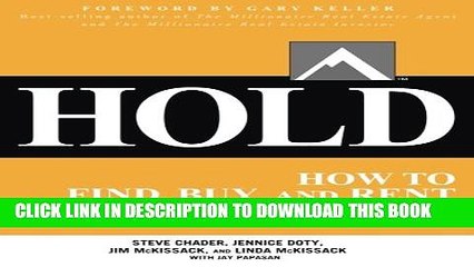 New Book HOLD: How to Find, Buy, and Rent Houses for Wealth