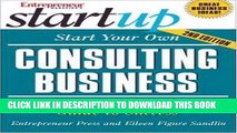 [PDF] Start Your Own Consulting Business Full Colection