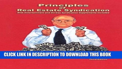 Télécharger la video: New Book Principles of Real Estate Syndication: With Entertainment and Oil-Gas Syndication