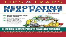 New Book Tips   Traps for Negotiating Real Estate, Third Edition (Tips and Traps)