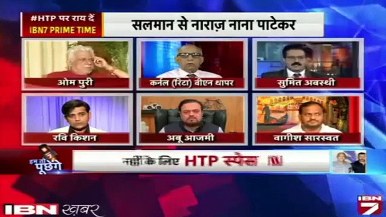 Om puri insulted Indian army on national television, supports Pakistani artists(360p)