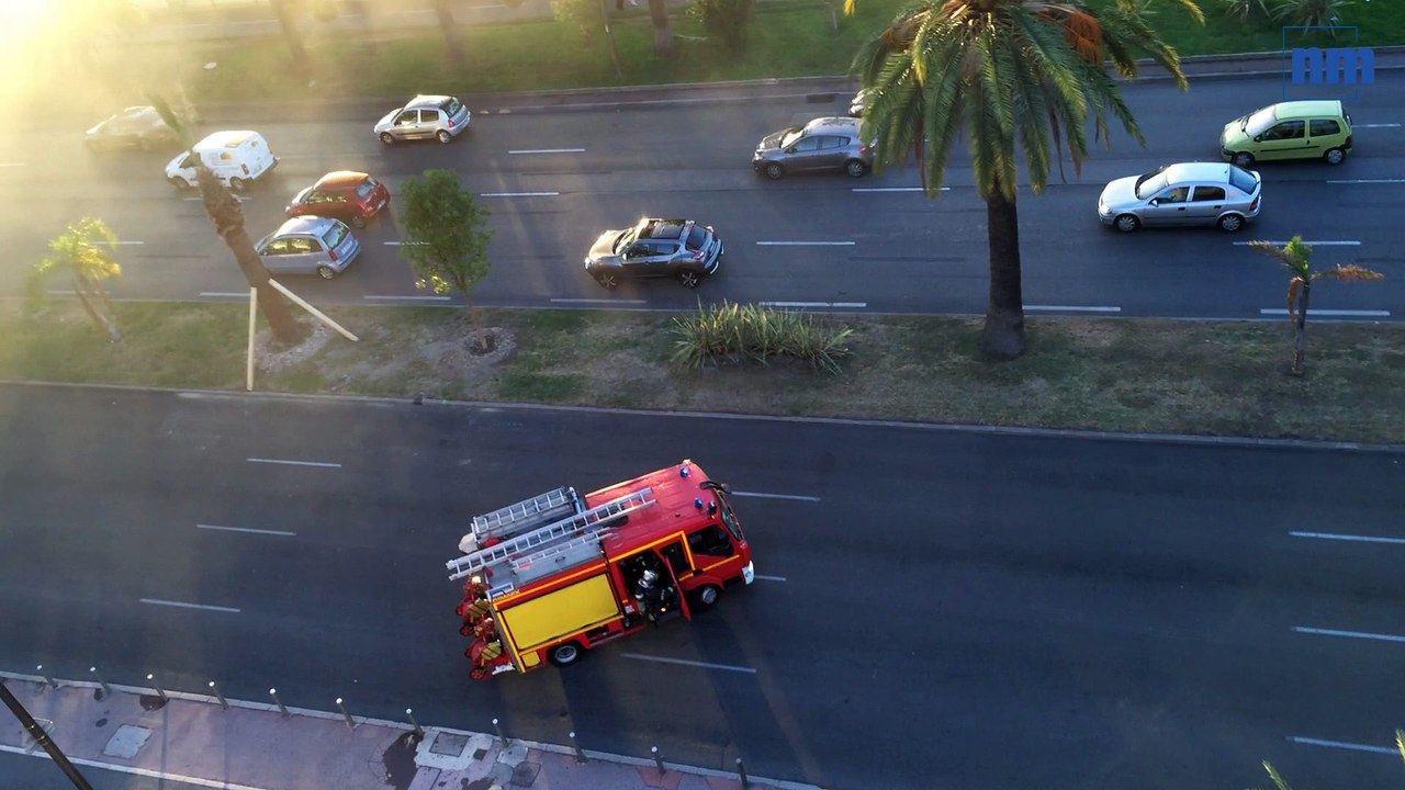 Une voiture en feu provoque des ralentissements sur la Prom'