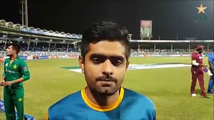 Babar Azam Favorites Pollard Catch In 1st Odi 2016