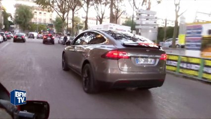 BFMTV a testé la voiture 100% électrique de Tesla