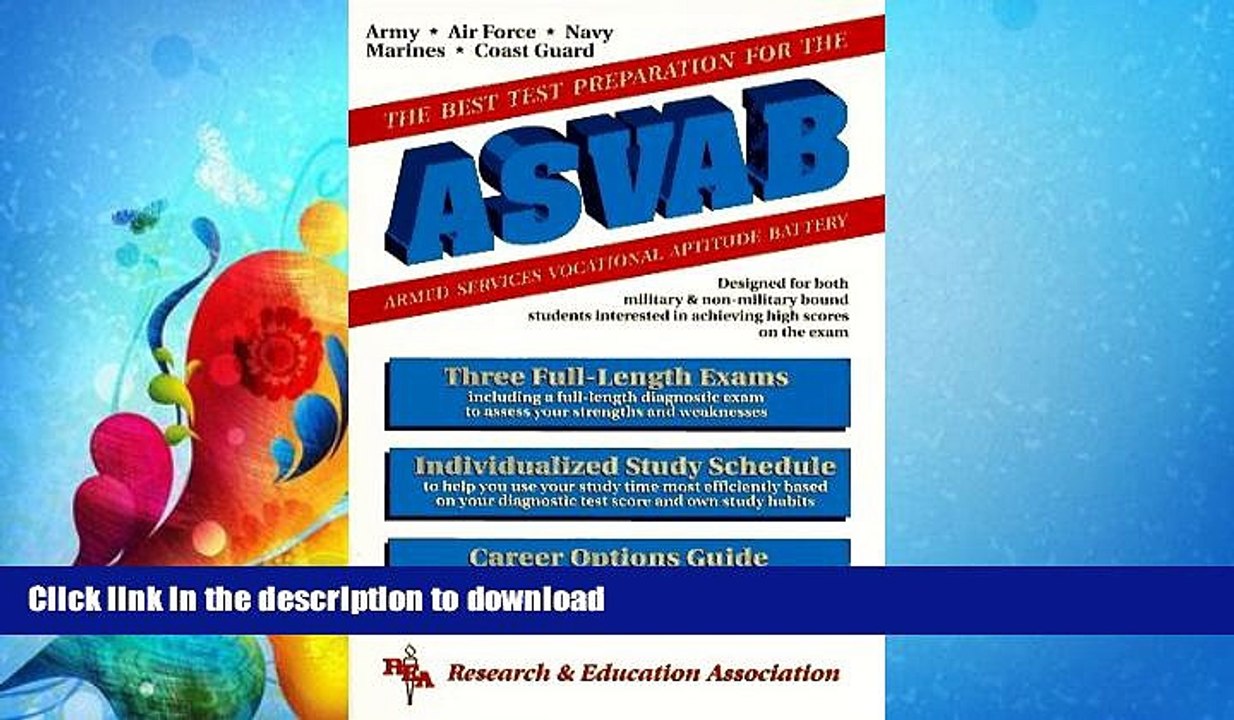 FAVORITE BOOK  The Best Test Preparation for the Asvab, Armed Services Vocational Aptitude