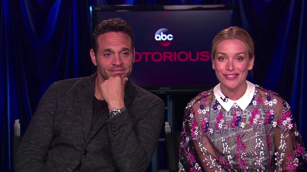 IR Interview: Daniel Sunjata & Piper Perabo For "Notorious" [ABC]