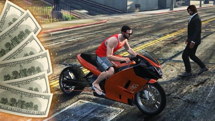 LE BLED'ART-JE SUIS RICHE, IL EST PAUVRE ! - GTA V NEW DLC BIKERS