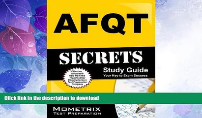 EBOOK ONLINE  AFQT Secrets Study Guide: AFQT Exam Review for the Armed Forces Qualification Test