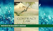 READ ONLINE Contract Law: Rules, Theory, and Context (Cambridge Introductions to Philosophy and