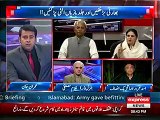 Aapk paas bhaandh logh hai , baat sunhne ka hosla rakhe , - Clash between Nehal Hashmi & Asad Umer